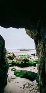 Roches,Nature,Noyaux,Les Rochers,La Grotte,Grotte,Plage