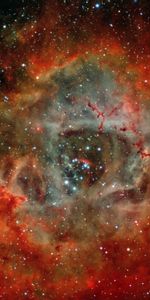 Rosette Nebula,Nebula Outlet,Universe,Stars,Glow,Nebula