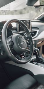 Rudder,Car,Steering Wheel,Salon,Cars,Audi