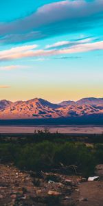 Etats Unis,Nature,Nuages,Sky,Montagnes,Las Vegas,Sable,Désert,États Unis