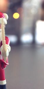 Santa Claus,Glare,Blur,Smooth,Christmas,Toy,Holidays