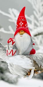 Santa Claus,Snow,Christmas,Frost,Hoarfrost,Holidays