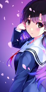 Animeshka,Niña,Forma,La Forma,Colegiala,Chica De Escuela,La Chica,Anime