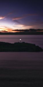 Sea,Building,Coast,Lighthouse,Nature,Sunset