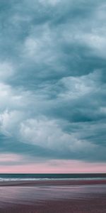 Sea,Clouds,Nature,Beach