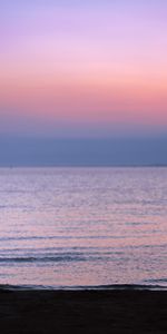 Sea,Horizon,Silhouette,Child,Nature,Sunset