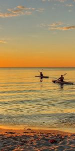 Рассвет,Пейзаж,Море