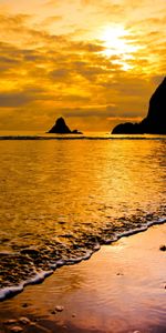 Coucher De Soleil,Mer,Paysage