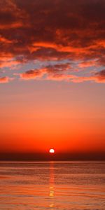 Sea,Landscape,Sunset