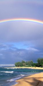 Naturaleza,Arco Iris,Mar,Paisaje