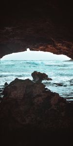 Nature,Rocheux,Rocher,La Grotte,Grotte,Mer,Ondulations