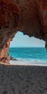 Nature,La Grotte,Rocher,Rocheux,Grotte,Eau,Sable,Mer,Plage