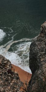 Sea,Rocks,Break,Precipice,Nature,Waves,Beach