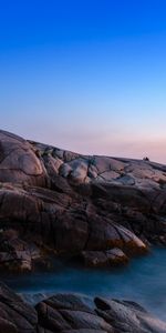 Sea,Rocks,Coast,Lighthouse,Building,Nature