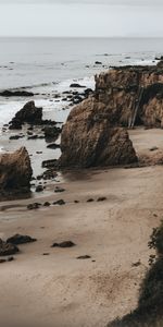 Noyaux,Roches,Les Rochers,Côte,Nature,Sable,Mer