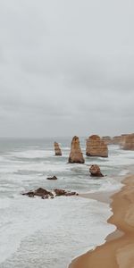 Roches,Nature,Les Rochers,Ondulations,Mer,Plage