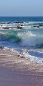 Sea,Waves,Landscape,Beach