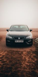 Сеат (Seat),Тачки (Cars),Автомобиль,Черный,Вид Спереди