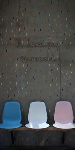 Amor,Asiento,Asientos,Las Palabras,Palabras,Pared,Frase