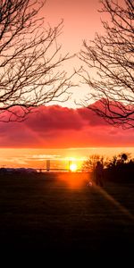 Seclusion,Nature,Sunset,Horizon,Privacy,Silhouette,Loneliness