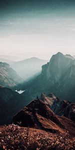 Seclusion,Vertex,Privacy,Mountains,Tops,Switzerland,Nature,Loneliness