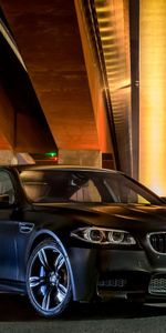 Sedan,Berline,M5,Voitures,Ville,Le Noir,Nuit,Bmw