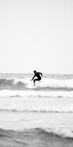 Serfing,Bw,Sports,Chb,Waves