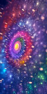 Shine,Brilliance,Motley,Abstract,Circles,Patterns,Multicolored,Fractal