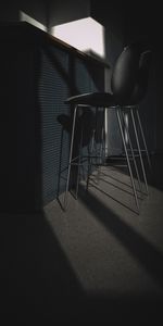 Chaises,Briller,Lumière,Étagère,Sombre