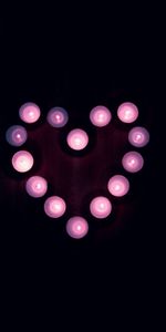 Amor,Luz,Velas,Brillar,Un Corazón,Corazón