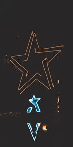 Shine,Light,Miscellanea,Miscellaneous,Form,Dark Background,Star