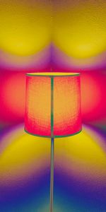 Shine,Light,Miscellanea,Miscellaneous,Motley,Floor Lamp,Bright,Multicolored,Lamp