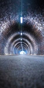 Shine,Light,Miscellanea,Silhouette,Miscellaneous,Tunnel