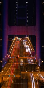 Shine,Light,Road,Long Exposure,Bridge,Illumination,Backlight,Dark