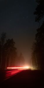 Shine,Light,Road,Long Exposure,Night,Dark