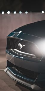 Shine,Machine,Emblem,Cars,Light,Car,Headlight,Mustang