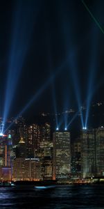 Shine,Megalopolis,Hong Kong S A R,Cities,Building,Light,Megapolis,Hong Kong,Night,Skyscrapers,China