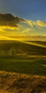 Shine,Shed,Light,Nature,Sun,Meadow,Barn