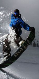 Brillar,Tabla De Snowboard,Truco,Noche,Nieve,Luz,Snowboard,Deportes