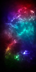 Shining,Plasma,Motley,Multicolored,Universe,Energy,Nebula,Abstract