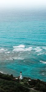 Shore,Bank,Coast,Lighthouse,Nature,Waves