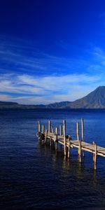 Shore,Bank,Guatemala,Nature,Mountains,Island