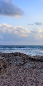 Arena,Orilla,Banco,Naturaleza,Nubes,Mar