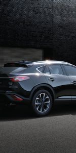 Voitures,Cx 4,Le Noir,Vue De Côté,Mazda