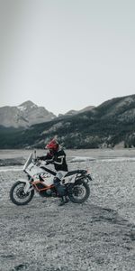 Side View,Helmet,Motorcycle,Mountains,Motorcycles,Bike,Motorcyclist