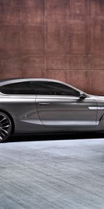 Coupe,Gran Lusso,Тачки (Cars),Серебристый,2013,Вид Сбоку,Бмв (Bmw)