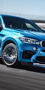 Bmw X6,Тачки (Cars),Вид Сбоку,Скорость,Синий,Бмв (Bmw)