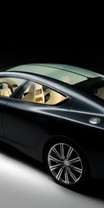 Concept Car,2006,Rapide,Voitures,Style,Prototype De Voiture,Le Noir,Vue De Côté,Aston Martin