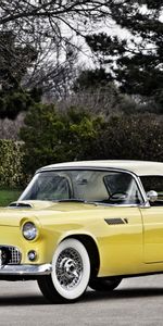 Side View,Thunderbird,1955,Cars,Ford