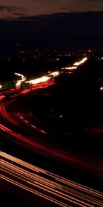 Sign,Cities,Night,Turn,Traffic,Movement,Signboard,Road